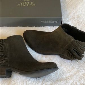 Vince Camuto Booties - Olive Verona - Brynn
